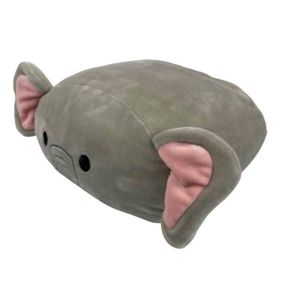 Squishmallow Elephant Plush 8" Soft Stuffed Animal Toy Gray Pink Kellytoy - Picture 2 of 7